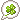 Pixel art of a clover in a speech bubble